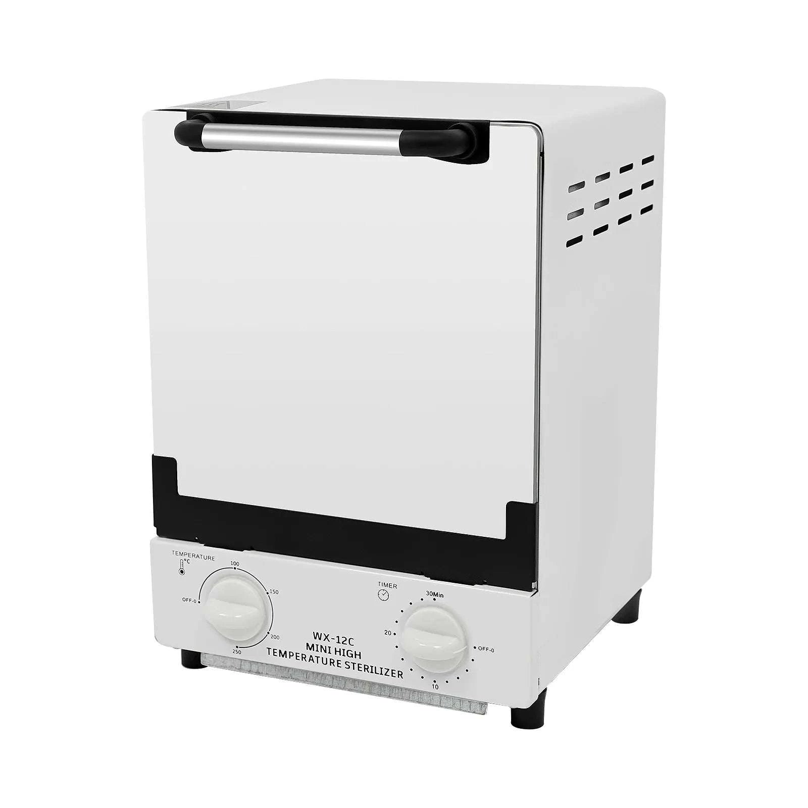 12L Infrared Heat Sterilizer 1000W Nail & Salon Tool Cleaner-WHITE / United States