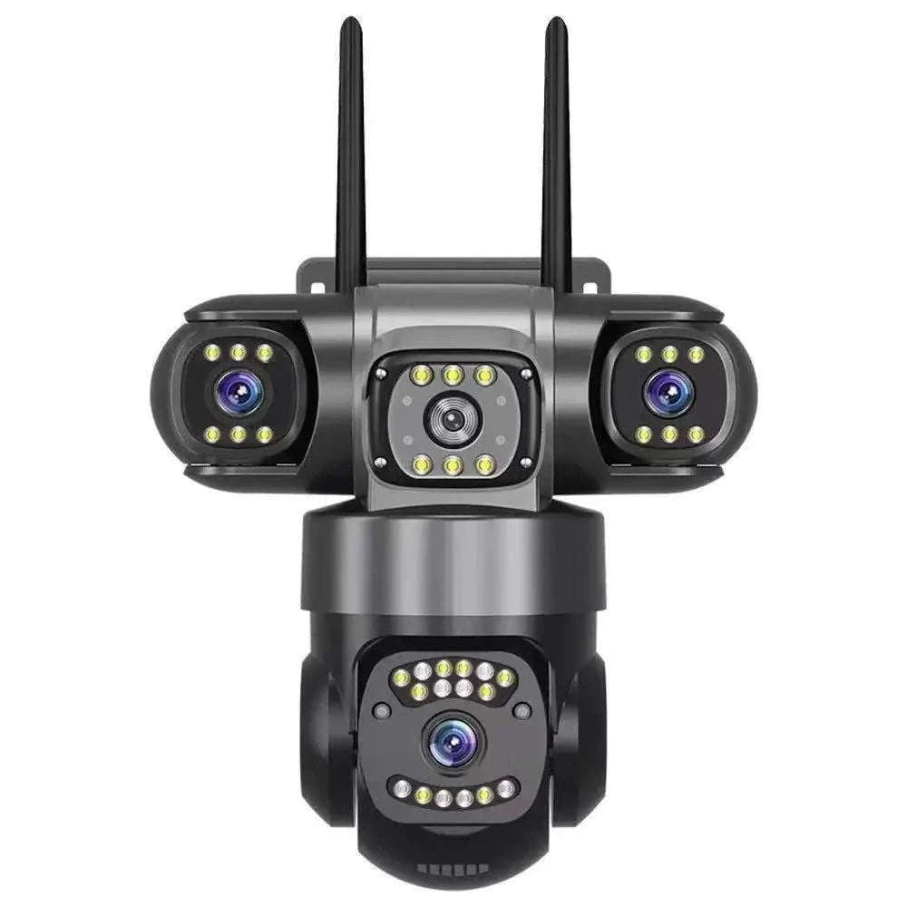 12MP Triple Lens WiFi Security Camera with AI Tracking & PTZ Zoom-WIFI Camera / AU Plug