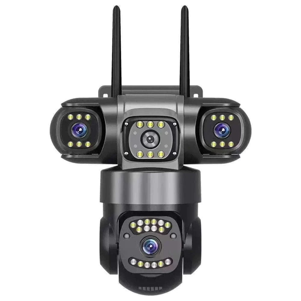 12MP Triple Lens WiFi Security Camera with AI Tracking & PTZ Zoom-WIFI Camera / AU Plug