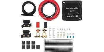 12V 140A Split Charge Relay Kit Dual Battery Isolator for RV & ATV-6 mtr Battery Cable / Poland