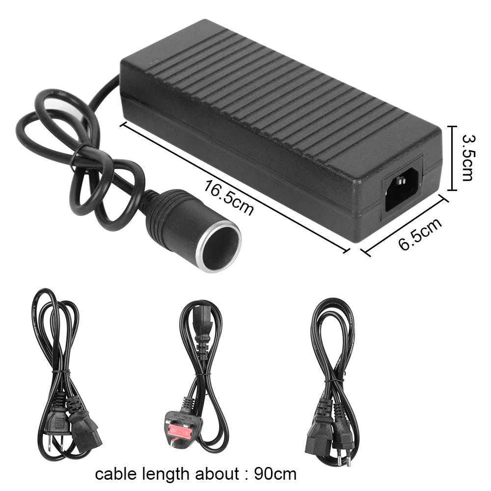 12V 15A AC to DC Cigarette Lighter Power Adapter-EU