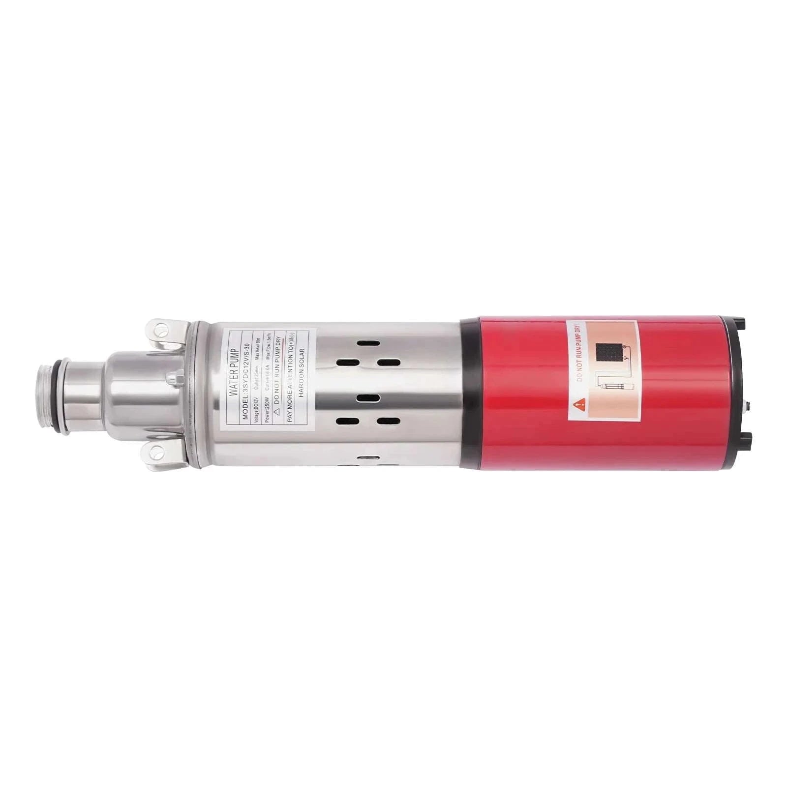 12V 180W Submersible Deep Well Pump for Irrigation 396GPH-12V / US / United States