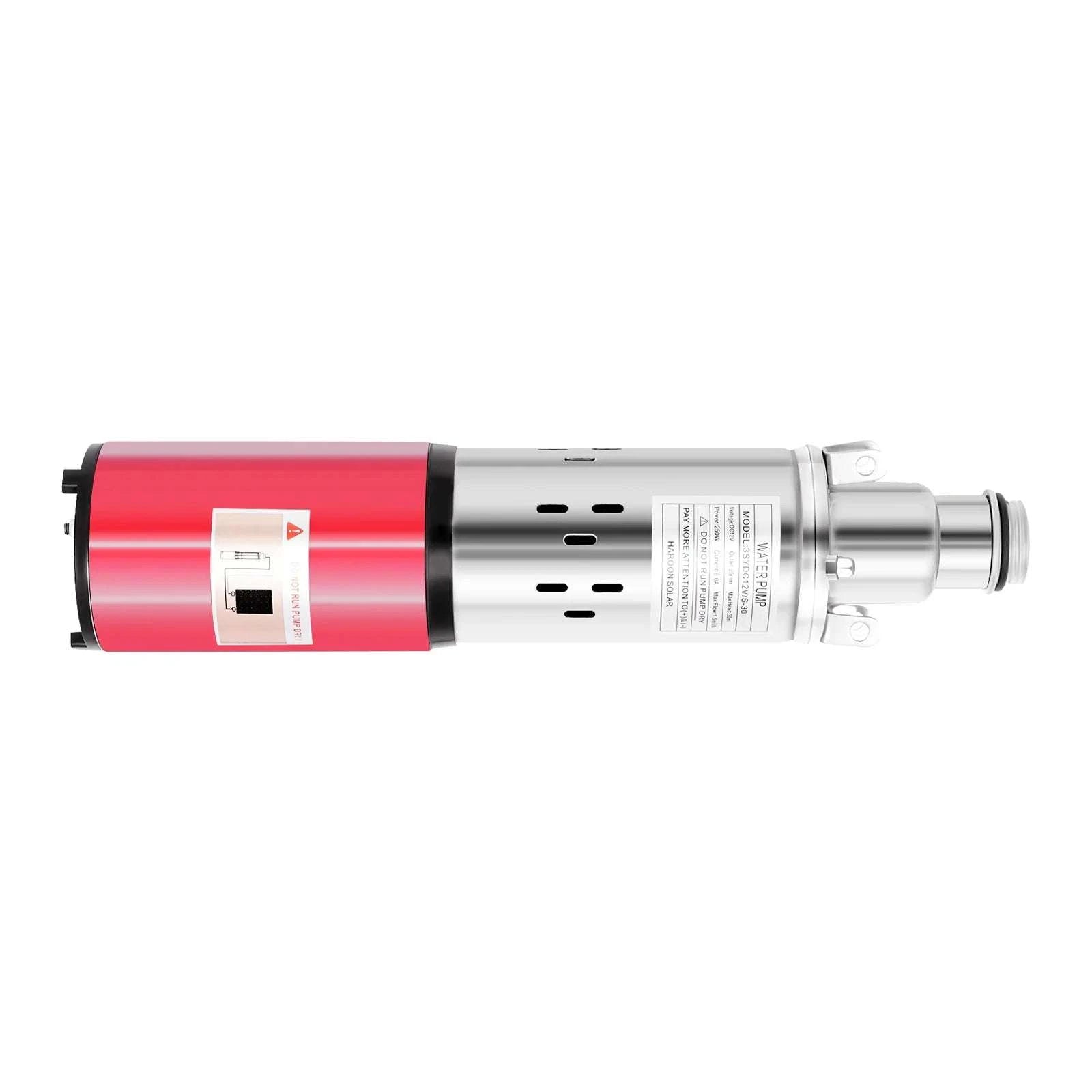 12V 180W Submersible Deep Well Pump for Irrigation 396GPH-