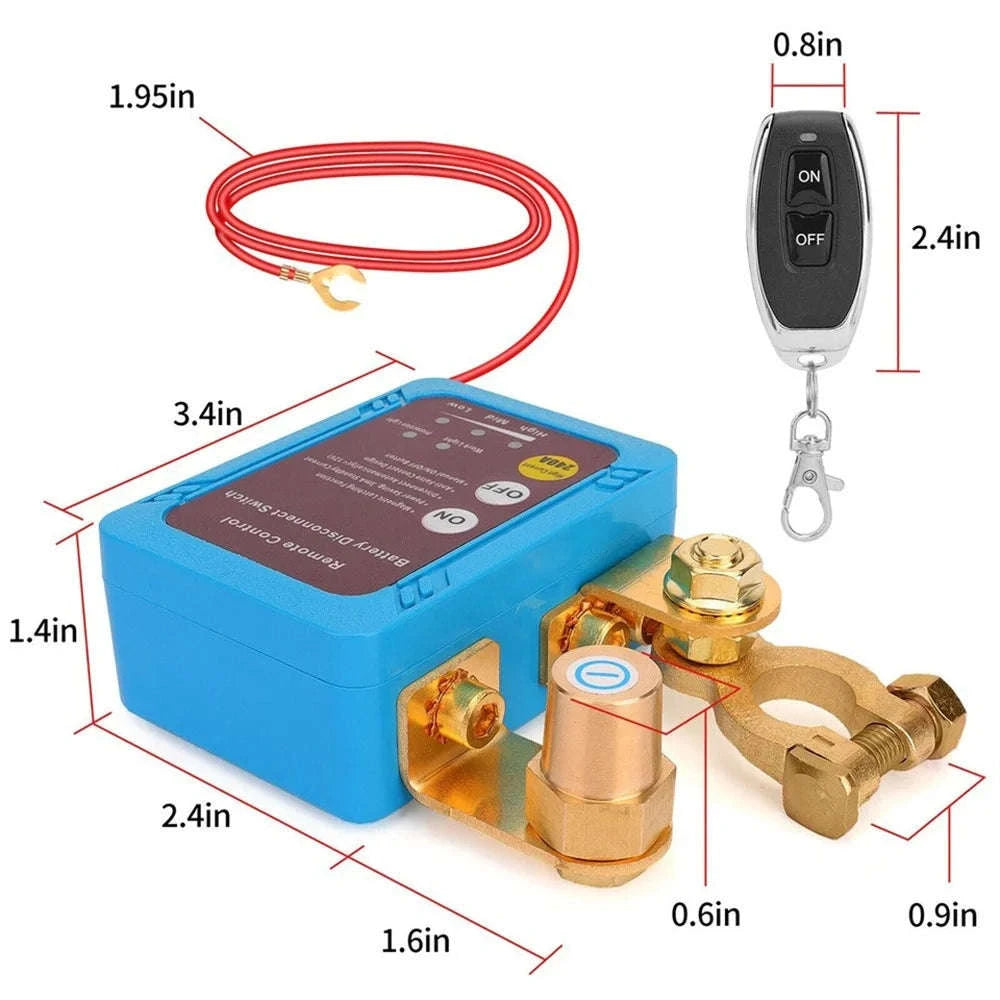 12V 240A Remote Battery Disconnect Switch for Car Truck RV-United States