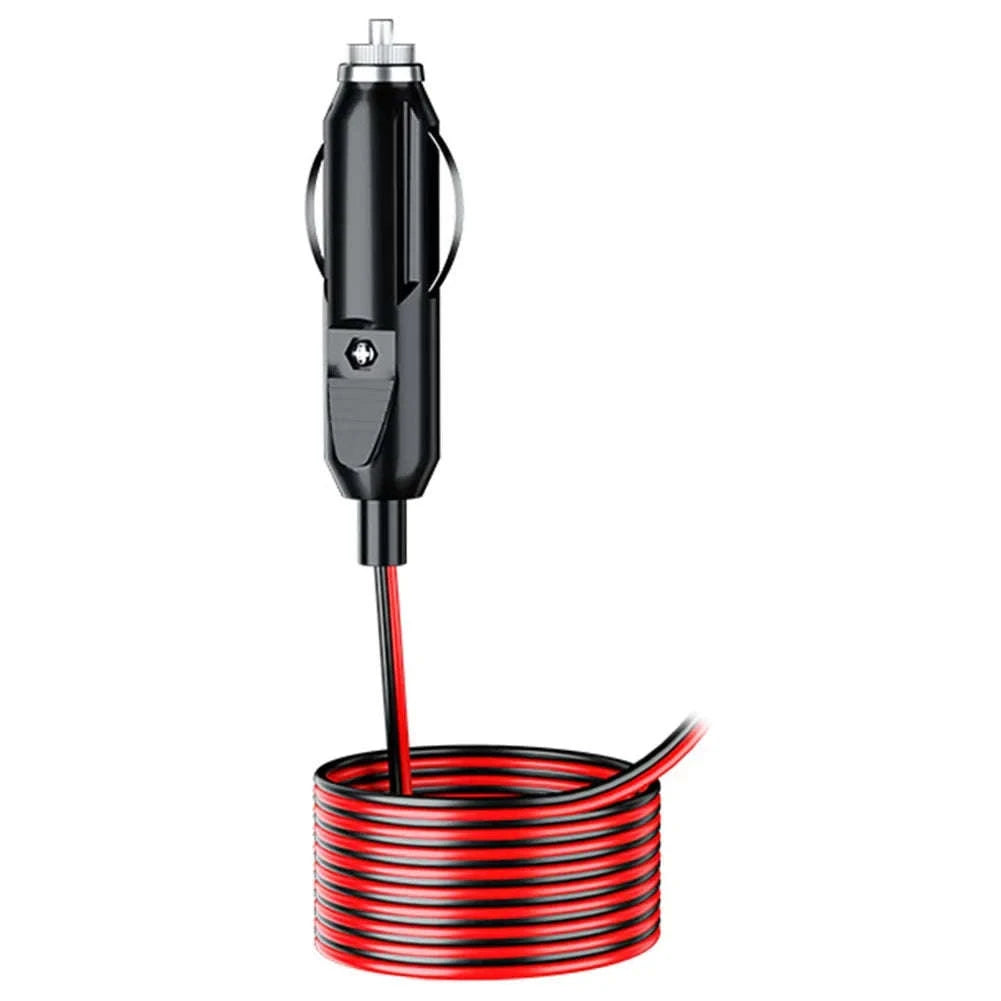 12V 24V Car Cigarette Lighter Plug with Wire, 20A Fused Connector-Germany / 0.6m