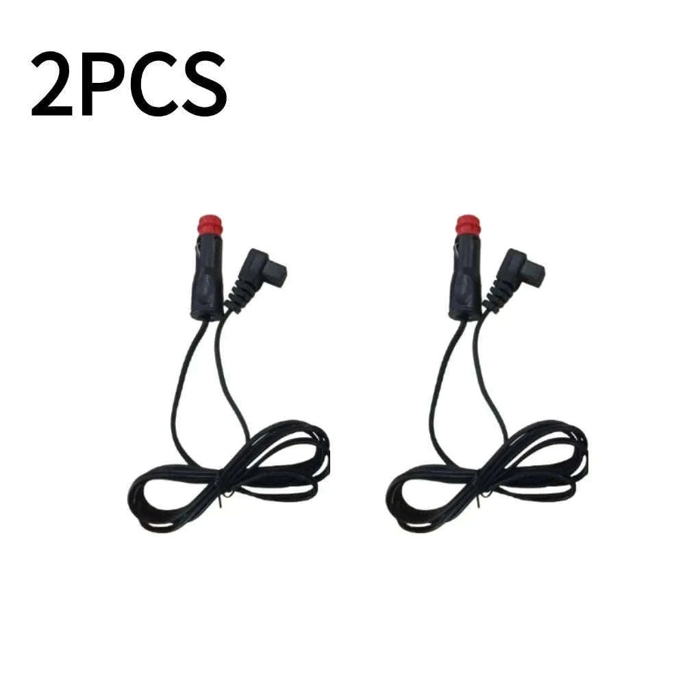 12V/24V Car Refrigerator Power Cord with 15A Fuse-2PCS