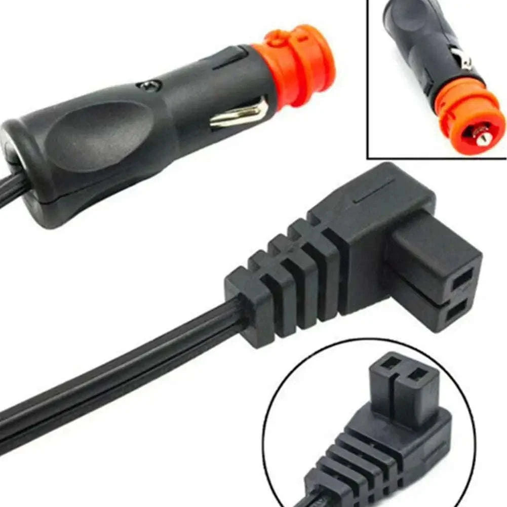 12V/24V Car Refrigerator Power Cord with 15A Fuse-2PCS