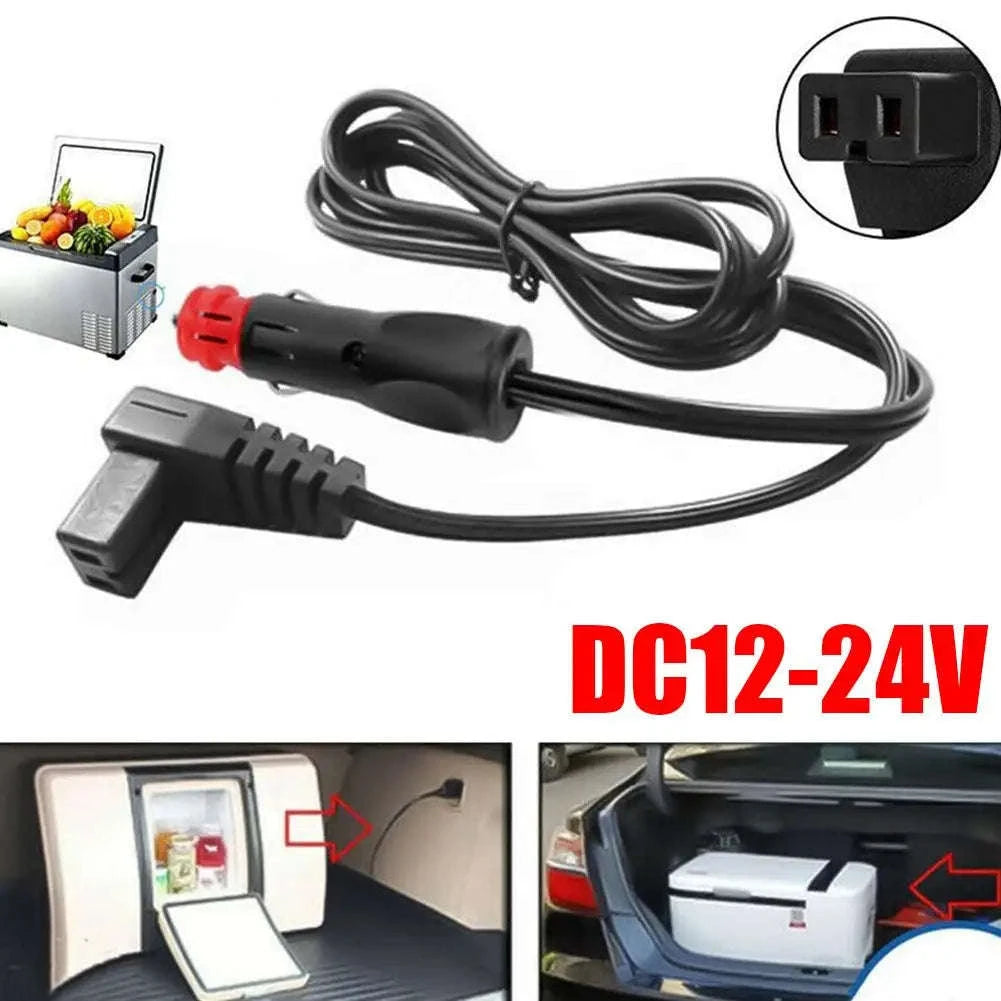 12V/24V Car Refrigerator Power Cord with 15A Fuse-2PCS