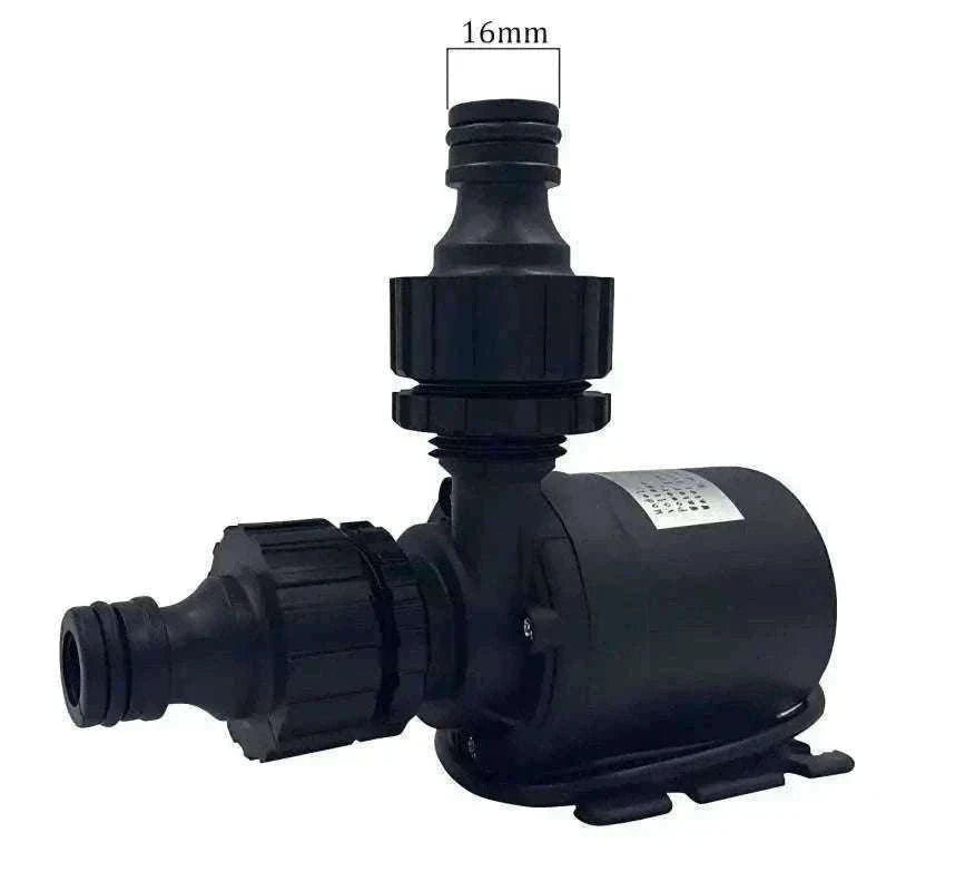 12V/24V High-Pressure Solar Water Pump, 800L/H Quiet Flow-DC 24V Quick joint / EU