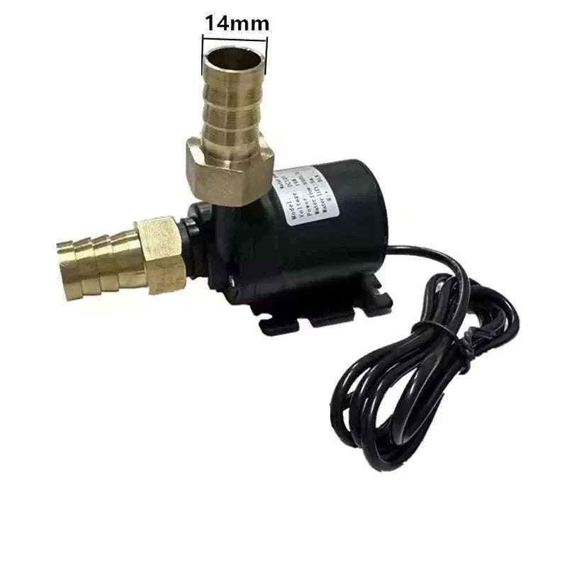 12V/24V High-Pressure Solar Water Pump, 800L/H Quiet Flow-
