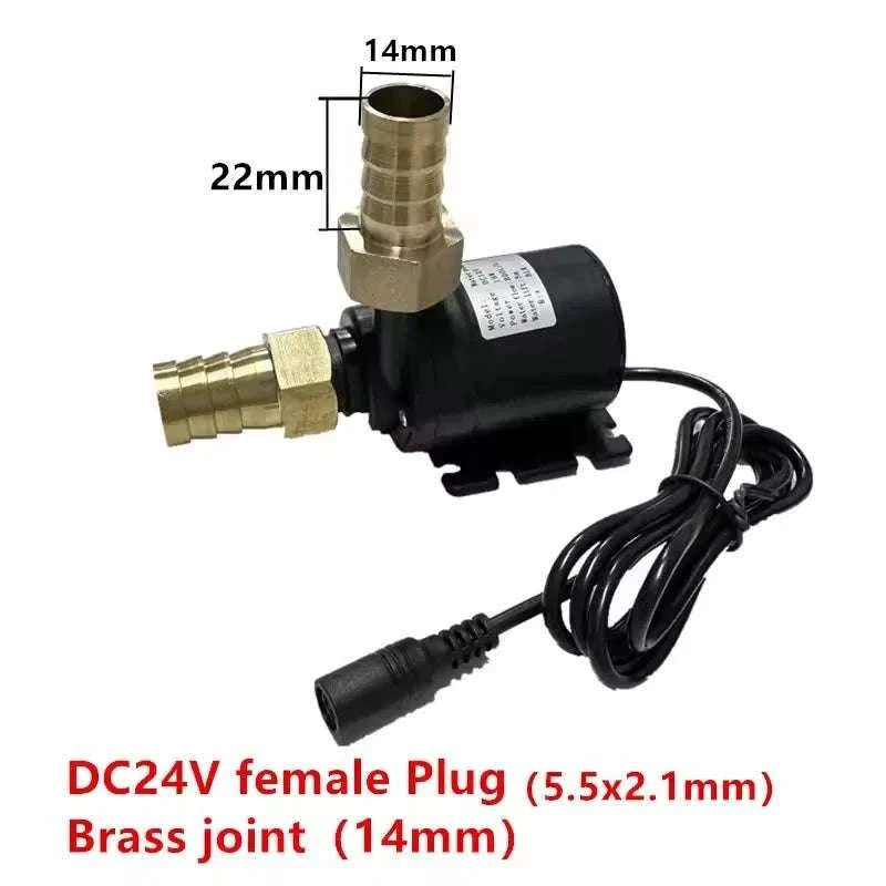 12V/24V High-Pressure Solar Water Pump 800L/H Ultra-Quiet-
