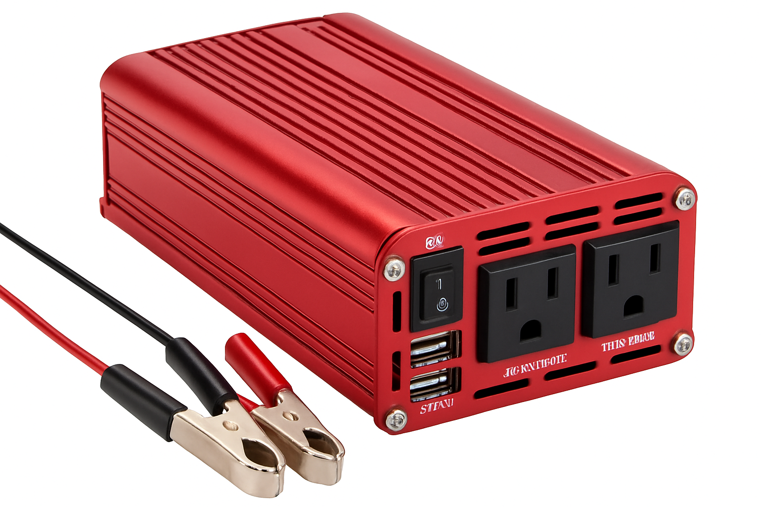 12V/24V Power Inverter 600W-2500W AC 110V Universal Socket