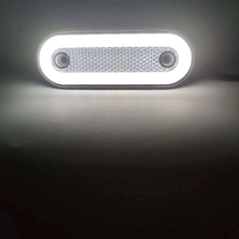 12V 24V Truck Side Marker LED Trailer Lights-Red / China Mainland / 8 Pieces