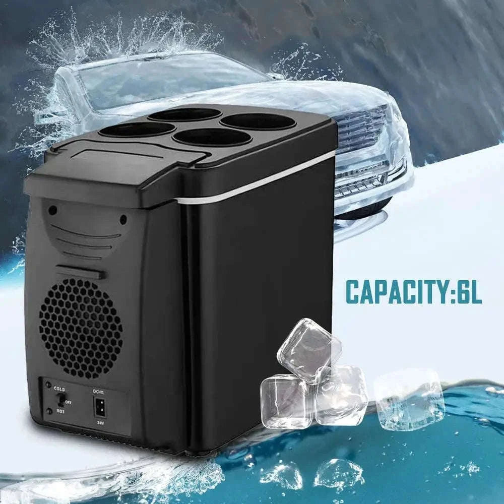 12V 6L Car Cooler and Warmer Mini Fridge for Travel-6L / China Mainland