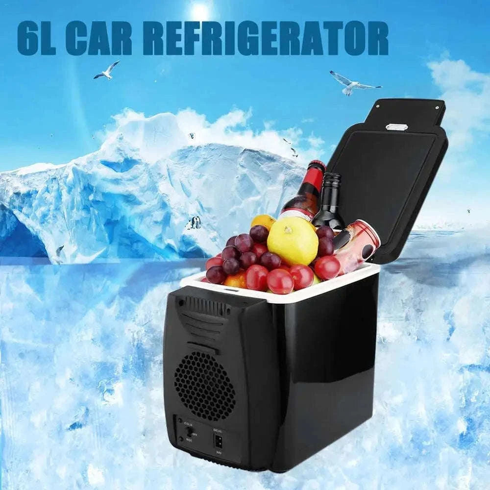 12V 6L Car Cooler and Warmer Mini Fridge for Travel-6L / China Mainland