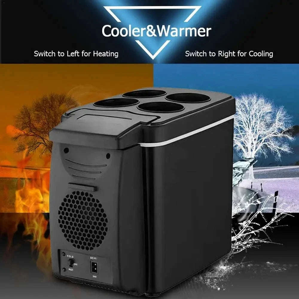 12V 6L Car Cooler and Warmer Mini Fridge for Travel-6L / China Mainland