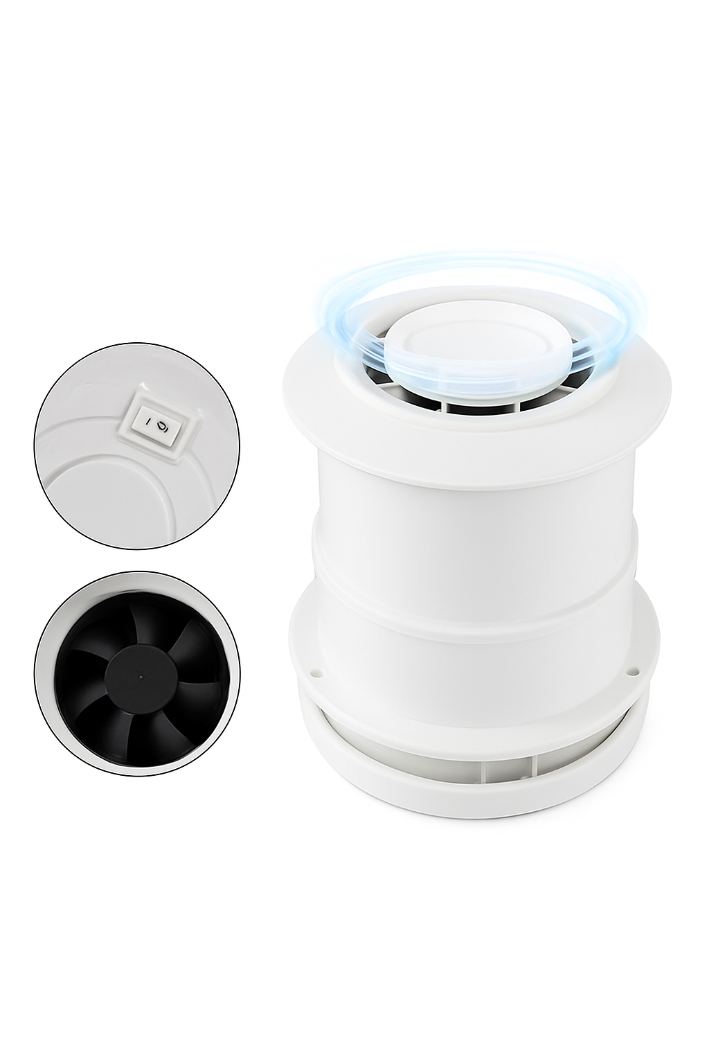 12V Car Exhaust Fan for RV Camper Trailer Ventilation