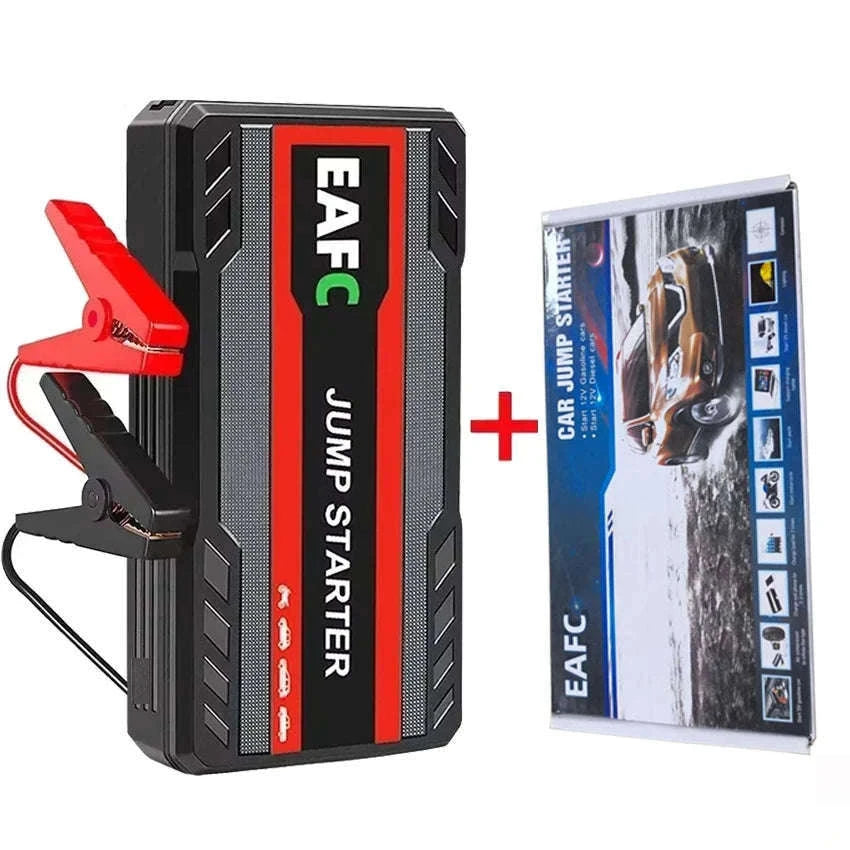 12V Car Jump Starter with USB Charging and LED Light-2000A with Box / UNITED KINGDOM