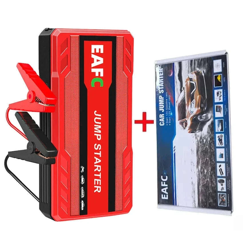 12V Car Jump Starter with USB Charging and LED Light-2000A with Box / UNITED KINGDOM