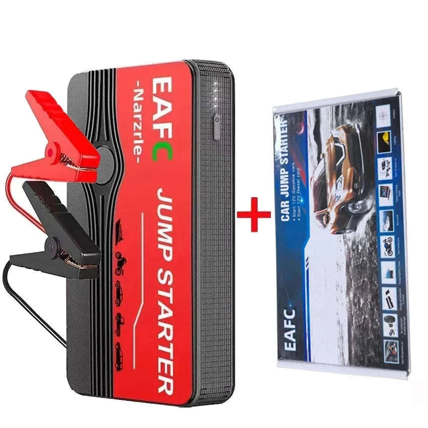 12V Car Jump Starter with USB Charging and LED Light-2000A with Box / UNITED KINGDOM