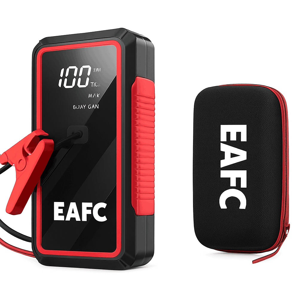 12V Car Jump Starter with USB Charging and LED Light-2000A with Box / UNITED KINGDOM