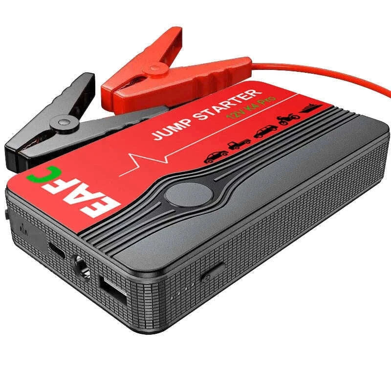 12V Car Jump Starter with USB Charging and LED Light-2000A with Box / UNITED KINGDOM