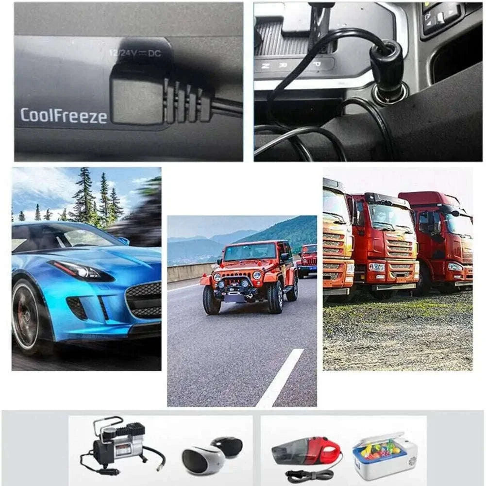 12V Car Refrigerator Power Cord 2M-2m