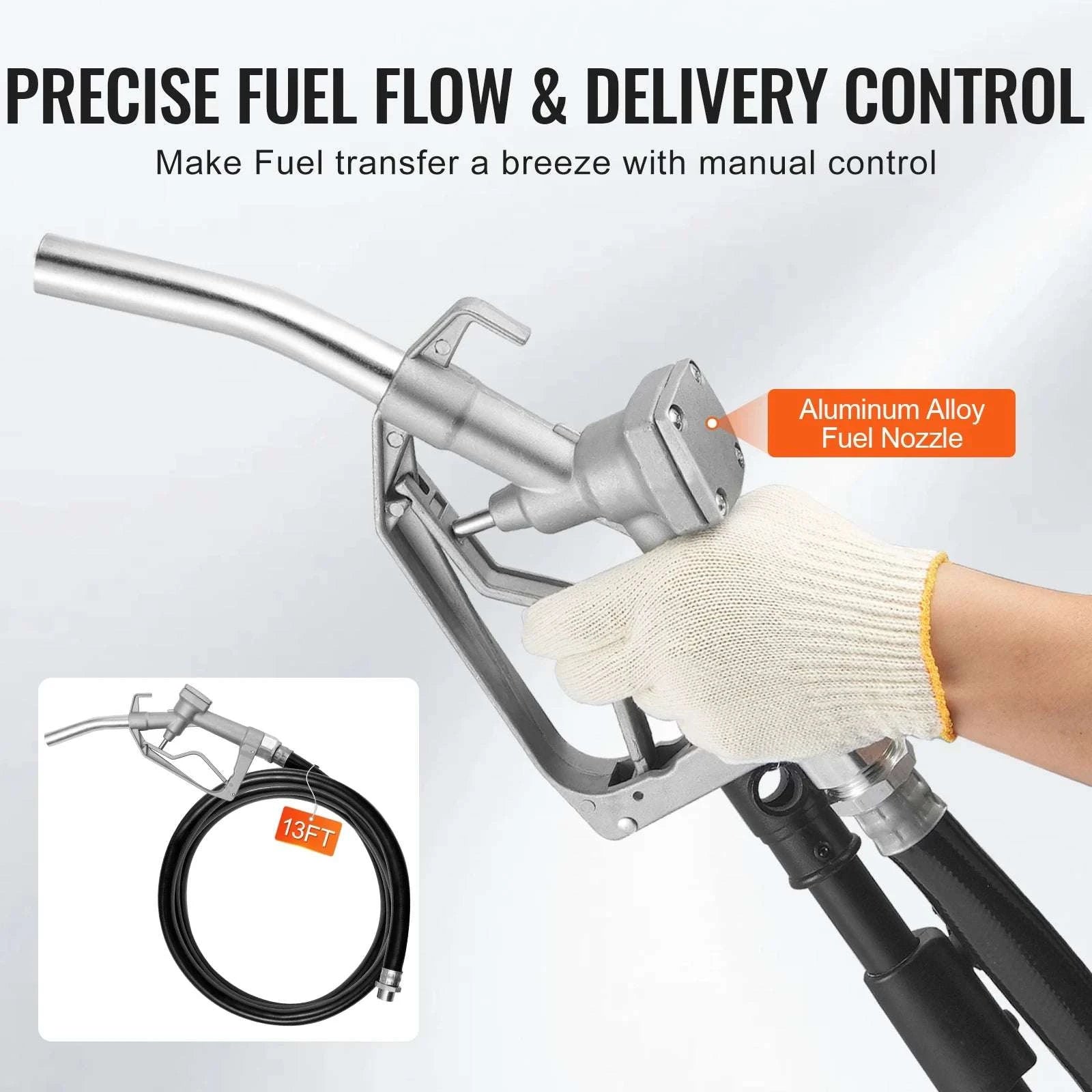 12V DC Fuel Transfer Pump 5–15 GPM Portable Diesel Gas Pump-15GPM Portable Set / EU / france