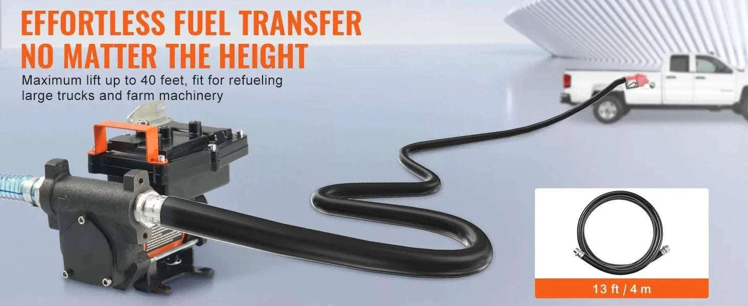 12V DC Fuel Transfer Pump 5–15 GPM Portable Diesel Gas Pump-15GPM Portable Set / EU / france