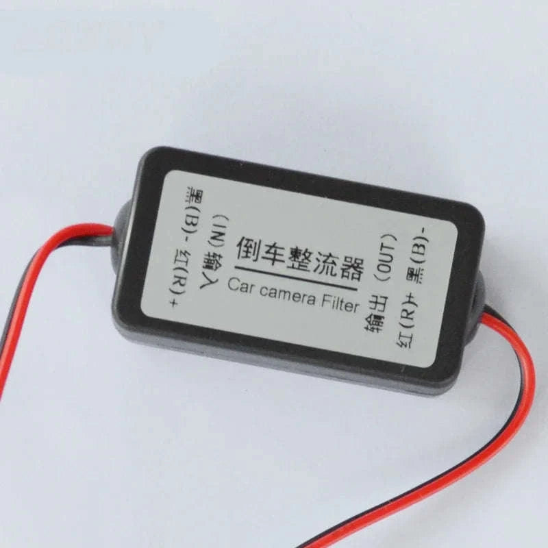 12V DC Power Relay Filter Rectifier for Rear View Camera-3 PCS Rectifier