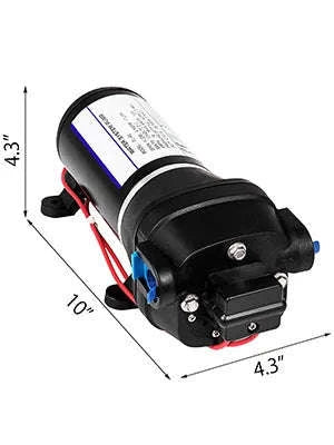 12V Diaphragm Water Pump Self-Priming 10L/Min or 17L/Min-FL-40 / EU / france