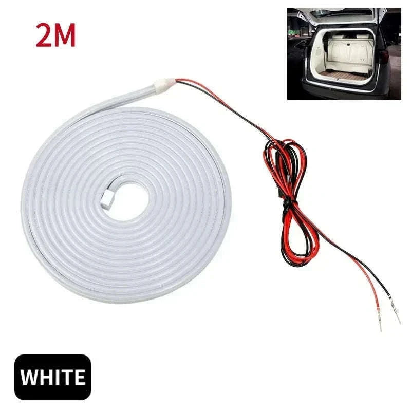 12V Dynamic Car Trunk LED Strip with Automatic Sensing-2M Dynamic LED W