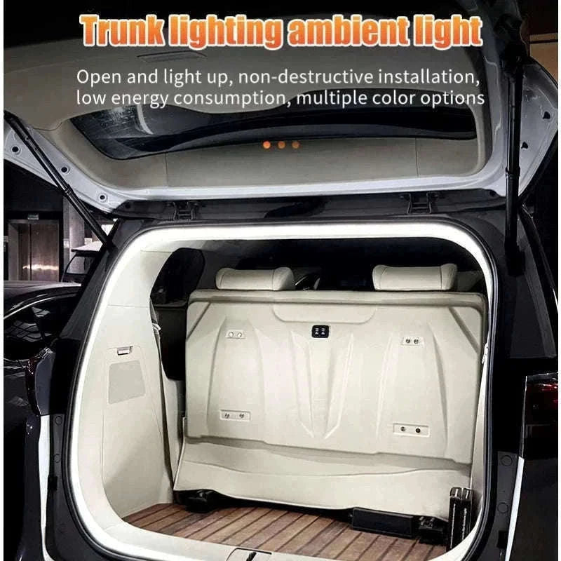 12V Dynamic Car Trunk LED Strip with Automatic Sensing-2M Dynamic LED W
