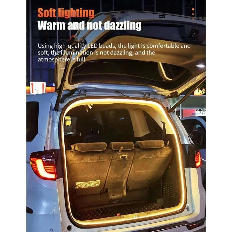 12V Dynamic Car Trunk LED Strip with Automatic Sensing-2M Dynamic LED W