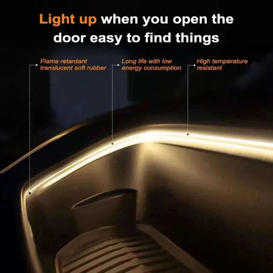 12V Dynamic Car Trunk LED Strip with Automatic Sensing-2M Dynamic LED W