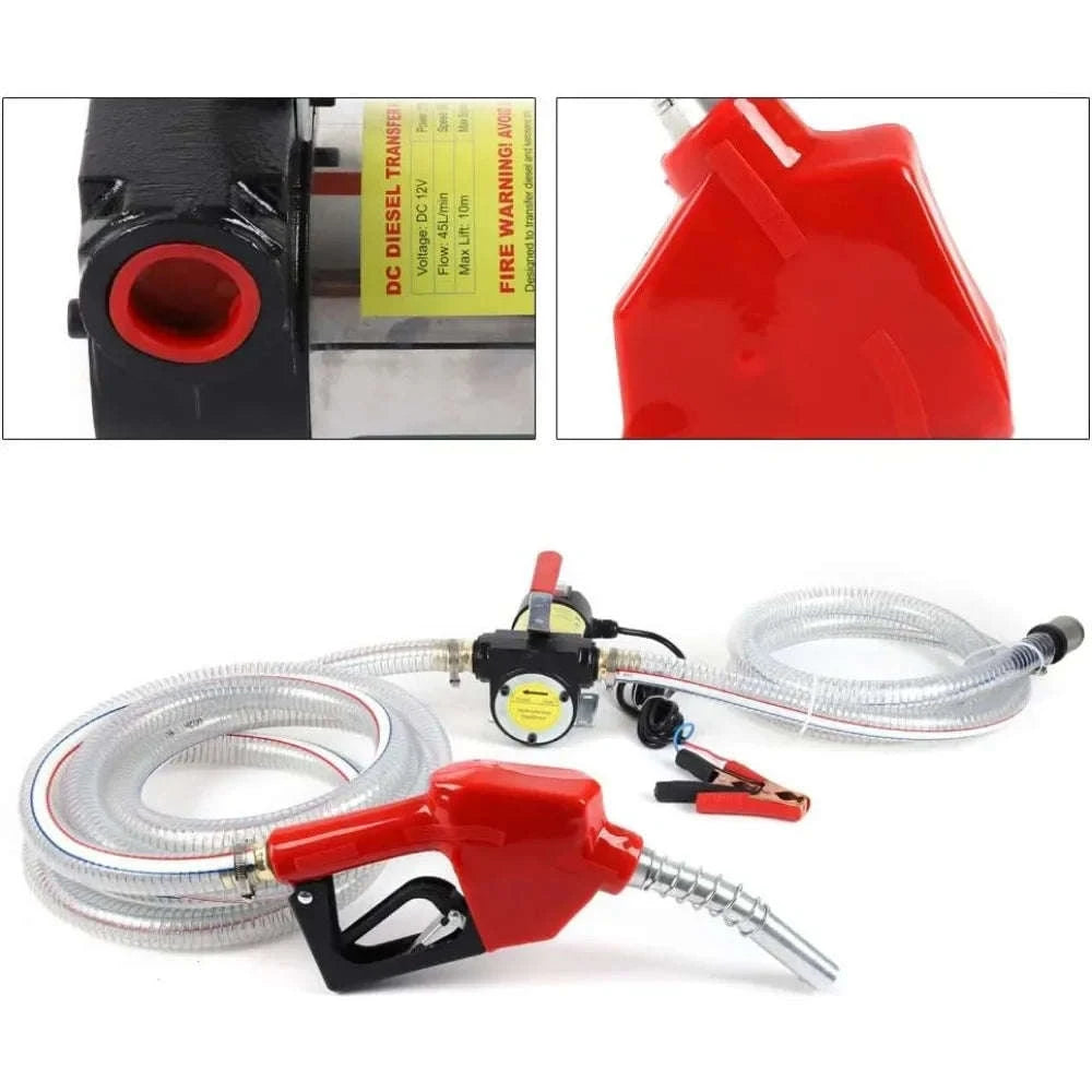 12V Electric Self-Priming Fuel Transfer Pump, 50L/Min-United States