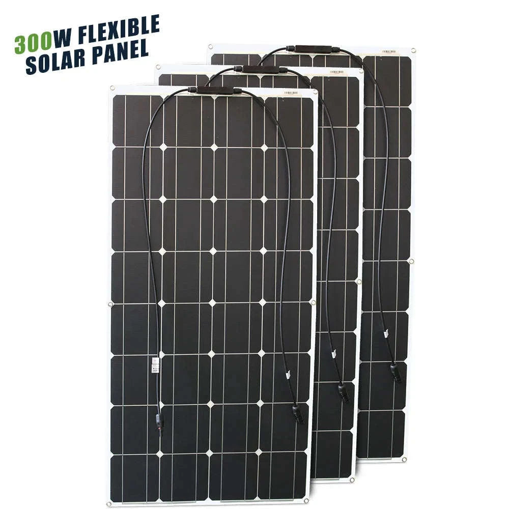 12V Flexible Solar Panel 600W 100W 200W 300W 400W 500W Bendable Waterproof Monocrystalline Best Solar Panel China for RV Boat-400w Solar Panel / spain