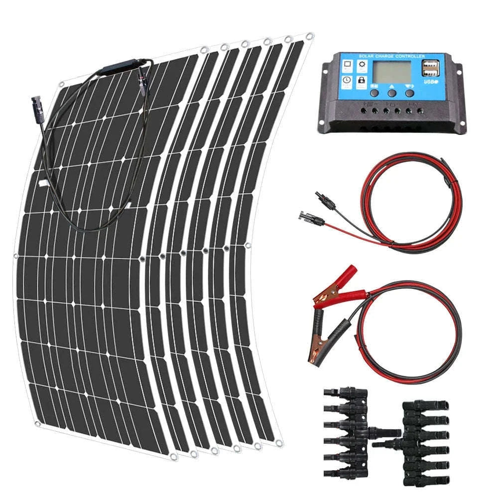 12V Flexible Waterproof Monocrystalline Solar Panel-400w Solar Panel / spain