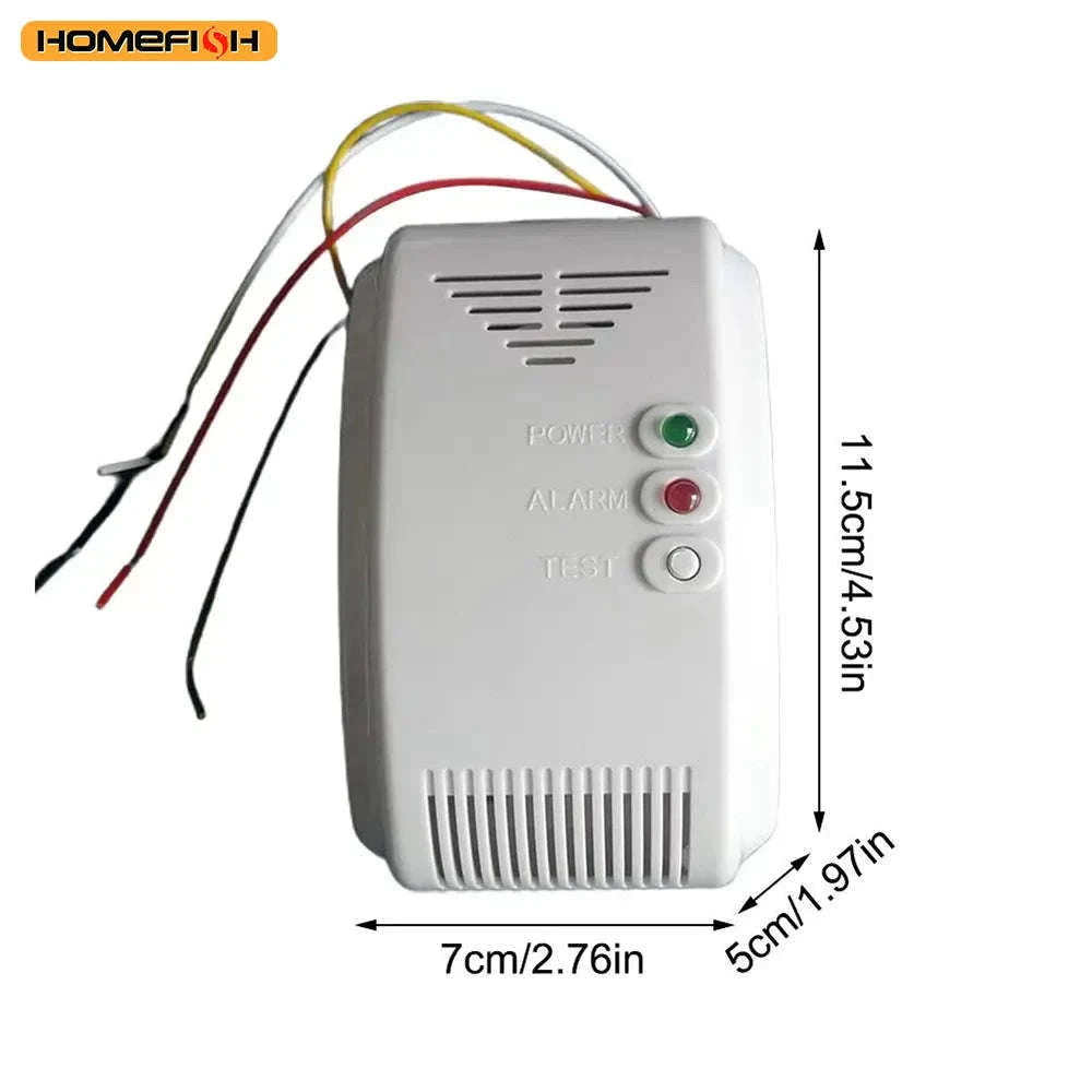 12V Gas Detector Alarm for Campers, Boats and Vehicles-Default Title