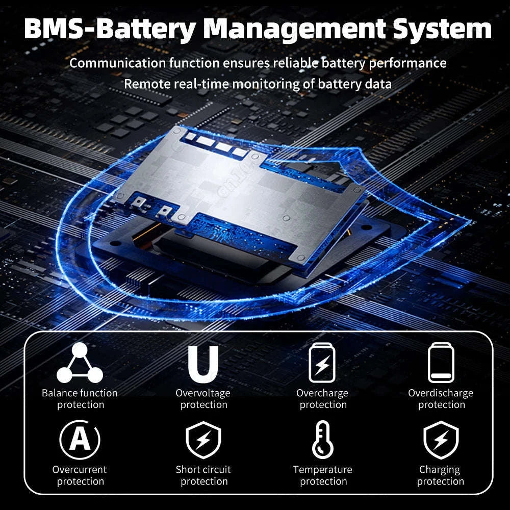 12V LiFePO4 Battery 100Ah 320Ah 360Ah for RV Marine Solar Storage-12v 360ah-1pcs / Poland