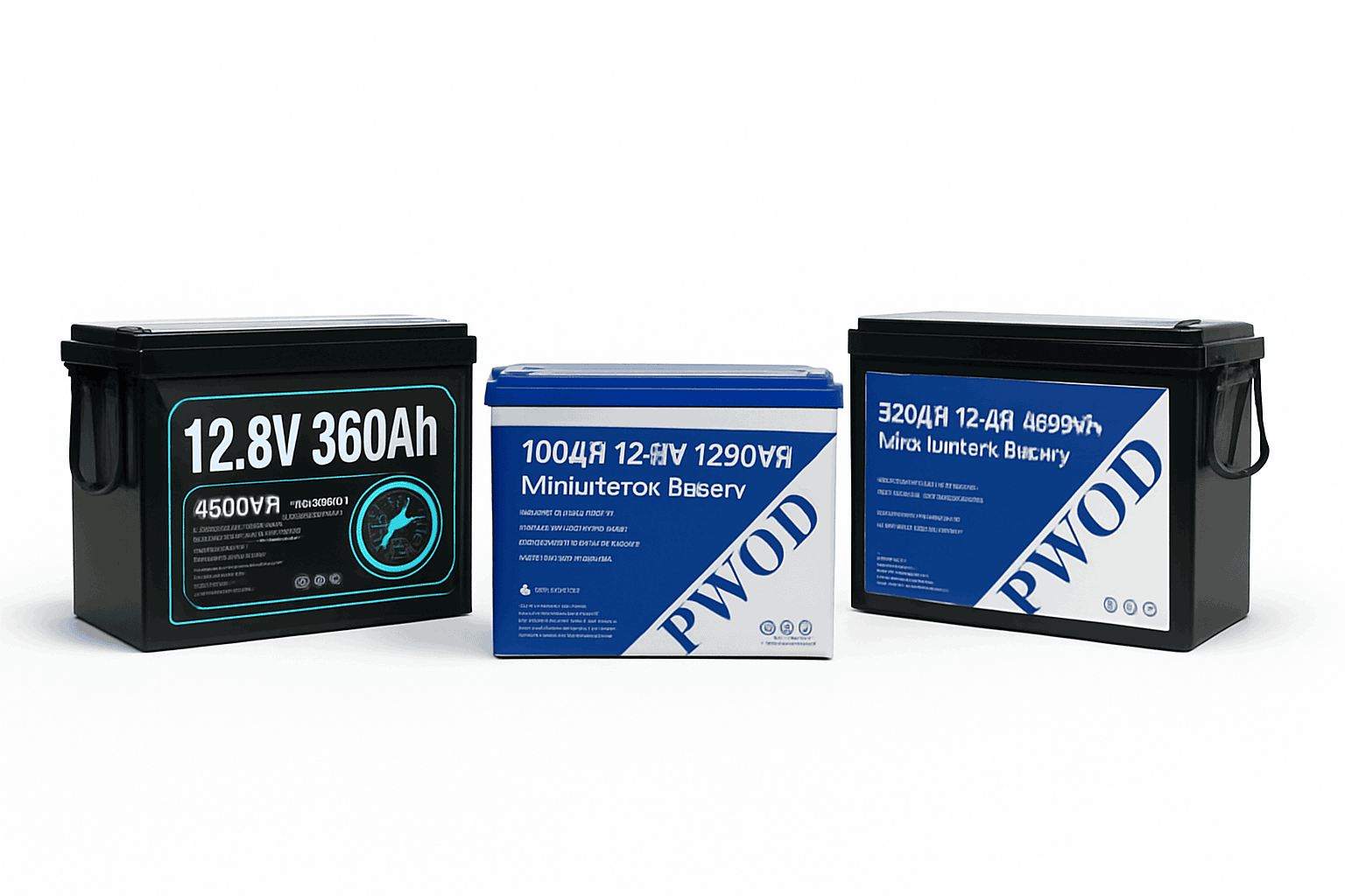 12V LiFePO4 Battery 100Ah 320Ah 360Ah for RV Marine Solar Storage-12v 360ah-1pcs / Poland