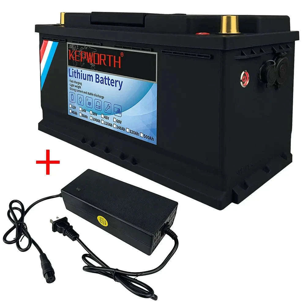12V LiFePO4 Battery Pack with Built-In BMS-12V 100Ah Bluetooth / United States