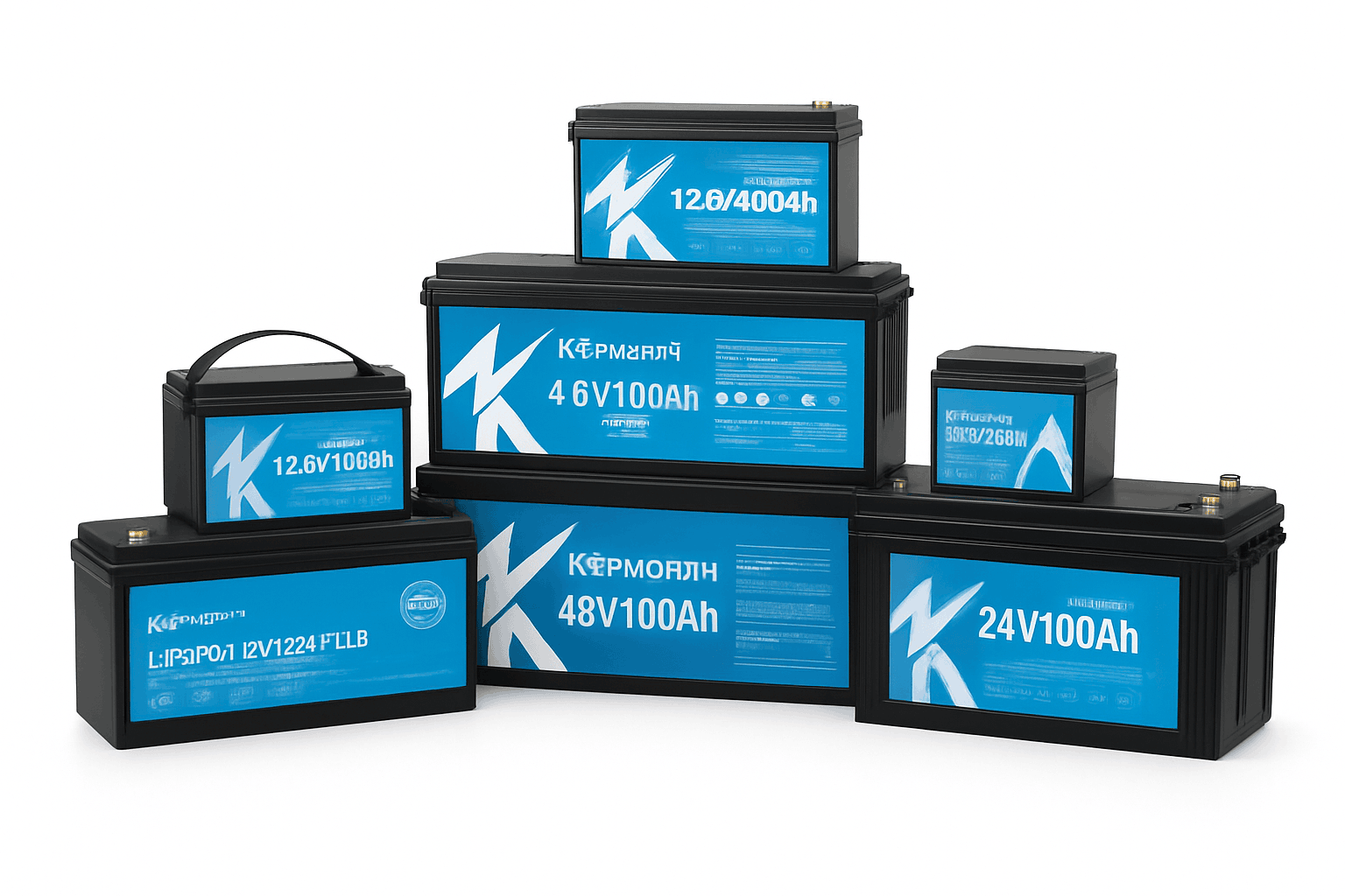 12V LiFePO4 Battery Pack with Built-In BMS-12V 100Ah Bluetooth / United States