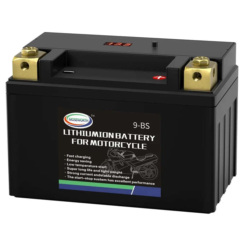 12V LiFePO4 Motorcycle Battery 4L-BS 160CCA with BMS-7A-BS N-P andcharger / GERMANY