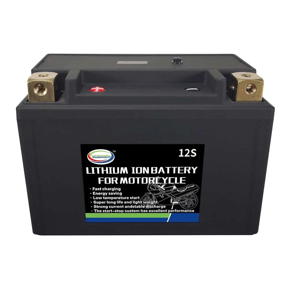 12V LiFePO4 Motorcycle Battery 4L-BS 160CCA with BMS-7A-BS N-P andcharger / GERMANY