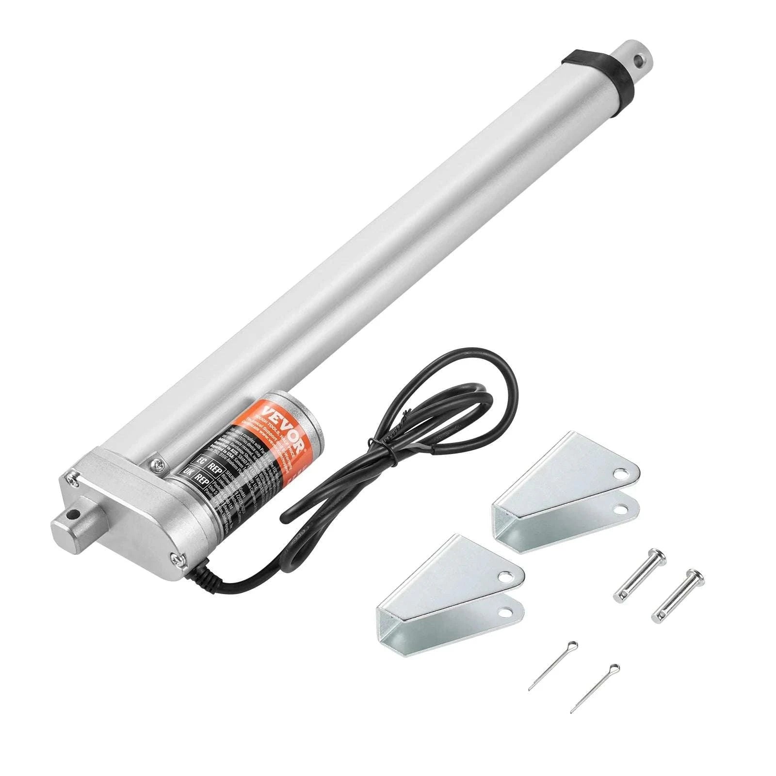 12V Linear Actuator 1500N Electric Motor for Automation Projects-400 mm / 0 / CZECH REPUBLIC