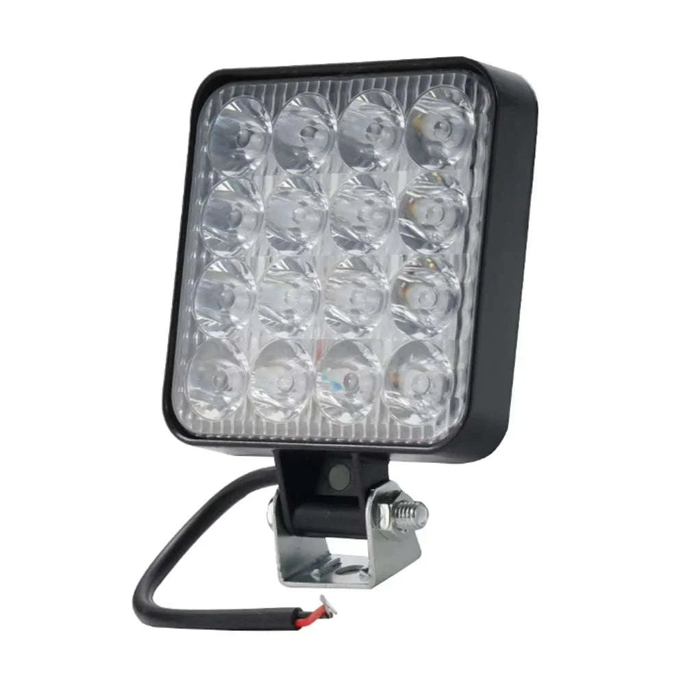 12V Mini LED Work Light Bar 16 LED 6500K IP65-1 PCS
