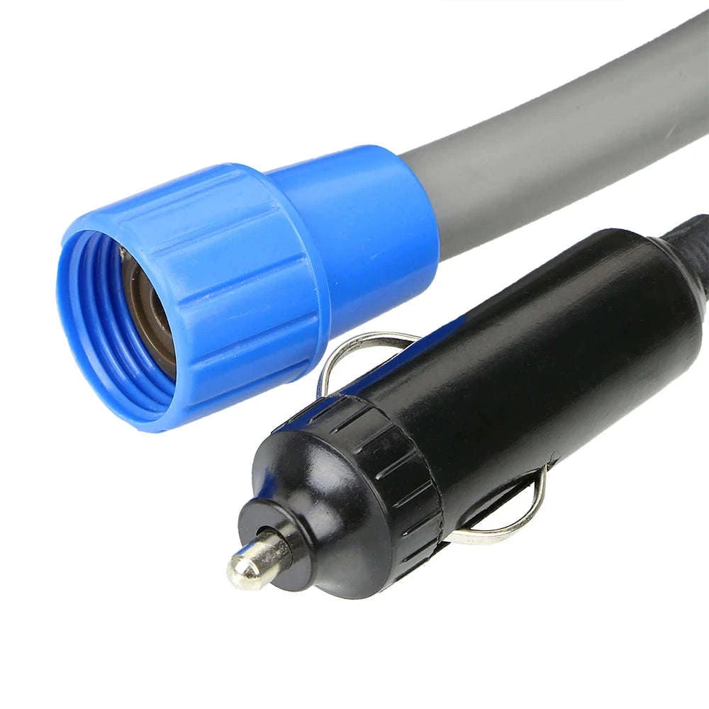 12V Portable Car Shower Kit with Cigarette Lighter Plug-Orange