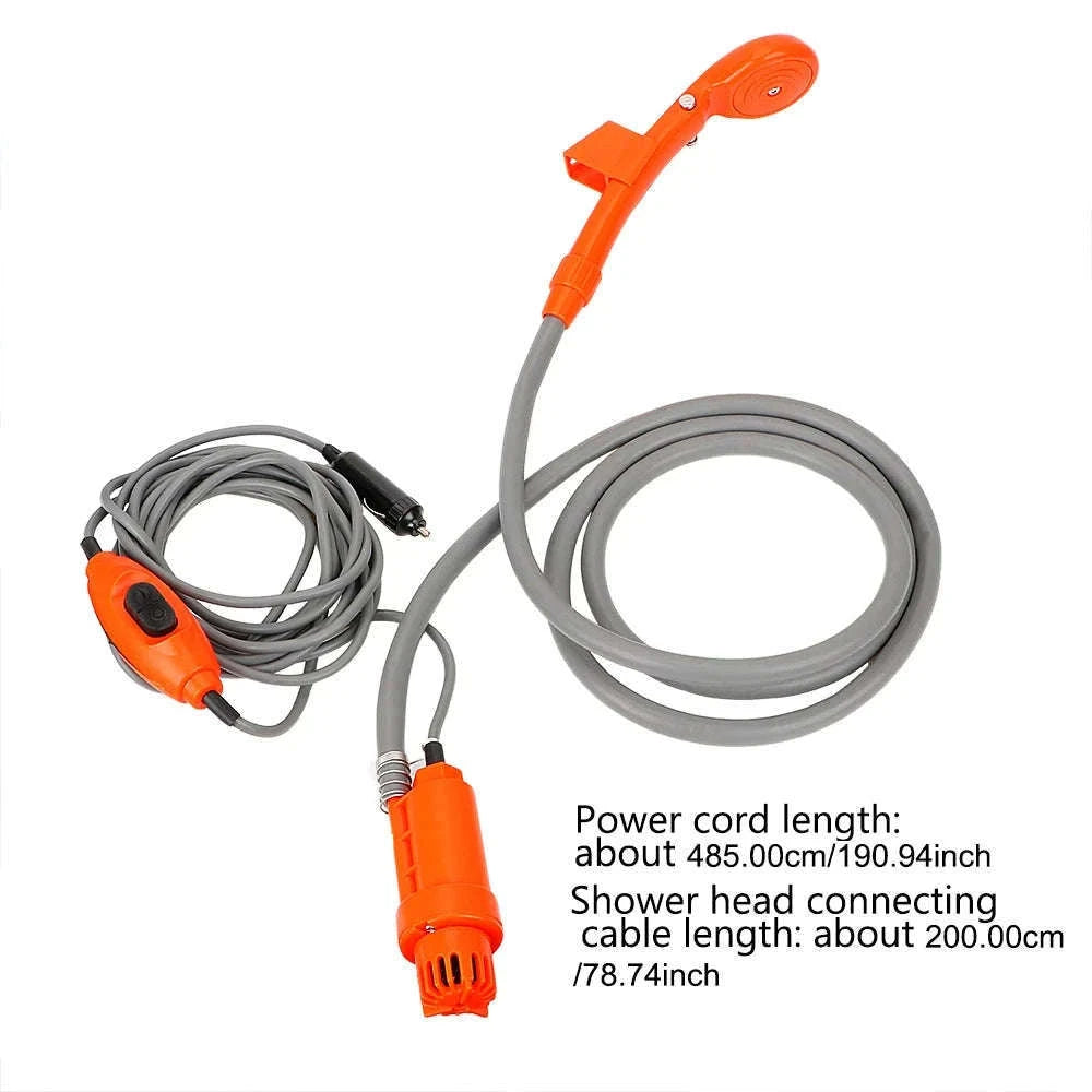 12V Portable Car Shower Pump Kit-A