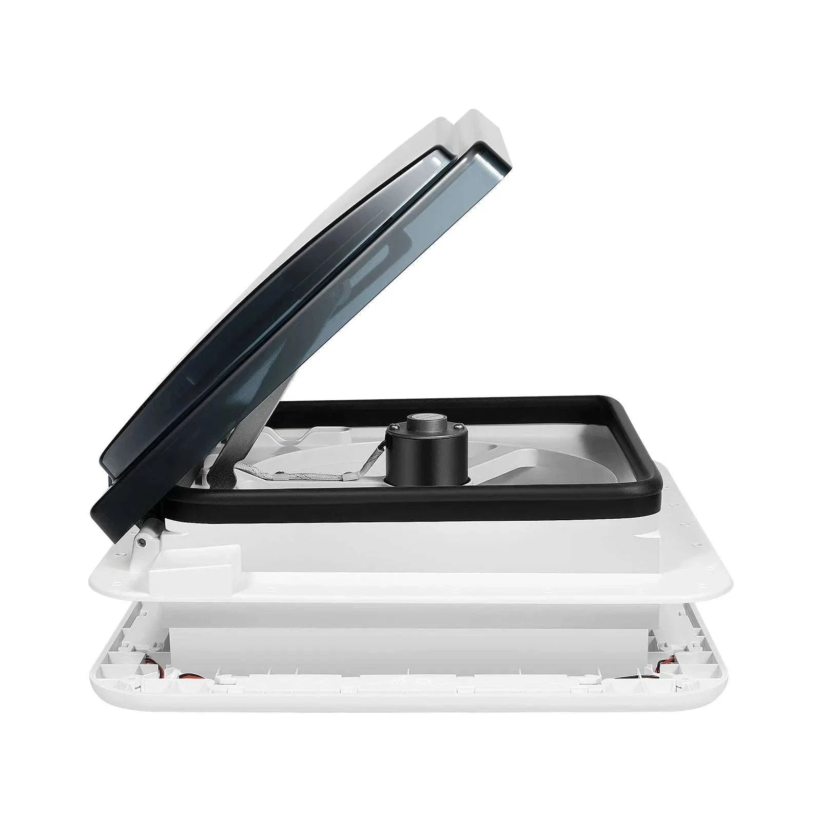 12V RV Ventilation Fan with LED Light 280x280mm-WHITE / spain